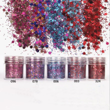 Chunky Mixed Size Glitter Powder Fine Glitter +1MM Flake